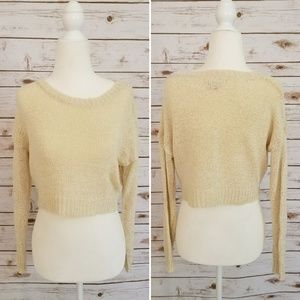 Sans Souci Tops - Sans Souci Crop Top Long Sleeve Sans Souci Tops - Sans Souci Crop Top Long Sleeve